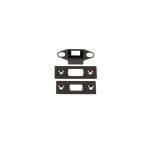 Accessory Packs for Heavy Duty Tubular Deadbolts Black - (Jedo)