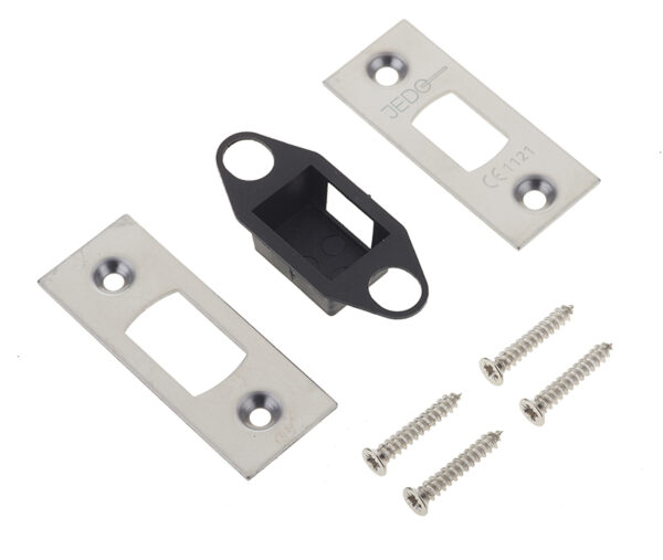 Frelan Accessory Packs for Heavy Duty Tubular Deadbolts Satin Stainless Steel - (Jedo)