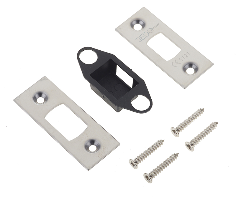 jl-acdss.jpg Frelan Accessory Packs for Heavy Duty Tubular Deadbolts Satin Stainless Steel - (Jedo) - Image 1