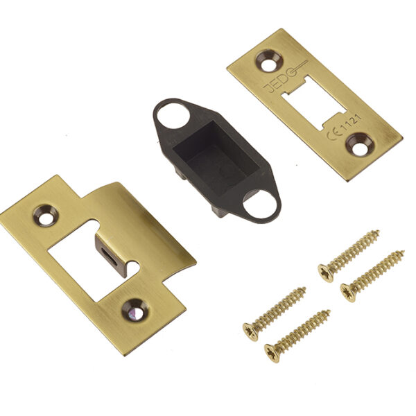 Jedo Accessory Packs for Heavy Duty Tubular Latches Antique Brass