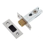 Jedo Heavy Duty Tubular Deadbolts 64mm Satin Stainless Steel