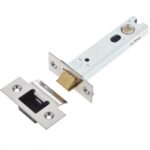 Jedo Heavy Duty Tubular Latches - 45 Degree Short Travel 102mm Polished Stainless Steel