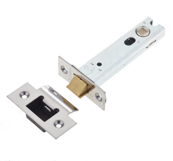Frelan Jedo Heavy Duty Tubular Latches - 45 Degree Short Travel 102mm Polished Stainless Steel
