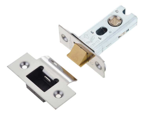 Frelan Jedo Heavy Duty Tubular Latches - 45 Degree Short Travel 64mm Polished Stainless Steel