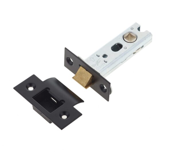Frelan Jedo Heavy Duty Tubular Latches - 45 Degree Short Travel 76mm Black