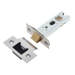 Jedo Heavy Duty Tubular Latches - 45 Degree Short Travel 76mm Satin Stainless Steel