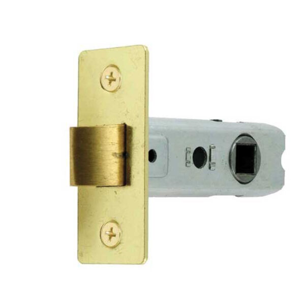 Frelan Jedo Kontrax Tubular Latches 76mm Electro Brassed