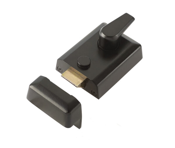 Frelan Jedo Standard Stile Night Latches 90mm Black