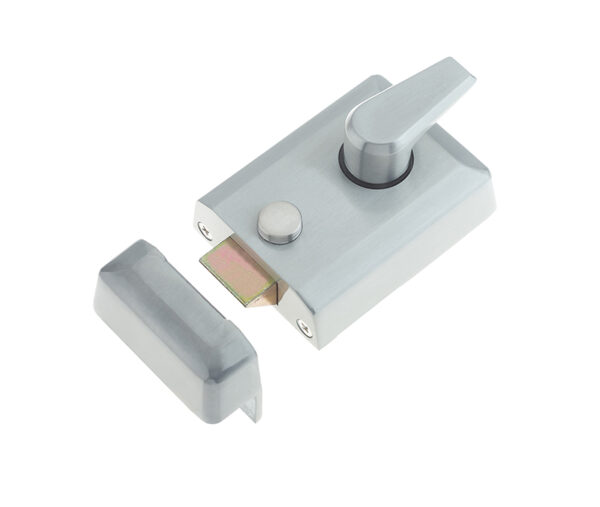 Frelan Jedo Standard Stile Night Latches 90mm Satin Chrome