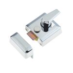 Narrow Stile Night Latches 66mm Polished Chrome
