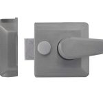 Narrow Stile Night Latches 66mm Satin Chrome