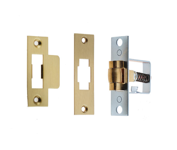 Frelan Jedo Rollerbolt Catch 41mm Satin Brass