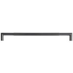 Three One Six Linear Pull Handles 600x25mm Bolt Through Black