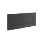 Stainless Steel Letterplates 330x100mm Matt Black