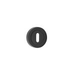 Nero Matt Black Standard Keyway Escutcheon 50mm Black