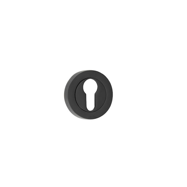 Nero Euro Profile Escutcheon 50mm Black