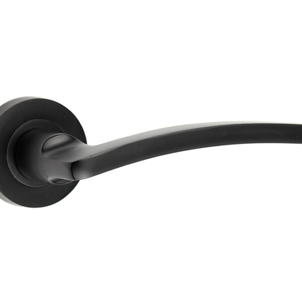 Nero Noir Lever Black Door Handle