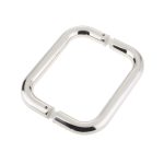 Stainless Steel 19mm D Shape Pull Handles B2B Fixing 150x19mm Polished Stainless Steel