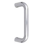 Stainless Steel 22mm D Shape Pull handles Grade 304 300x22mm Polished Stainless Steel