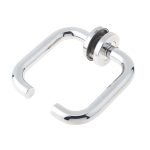 Venus 19mm Door Handle on Rose Grade 304