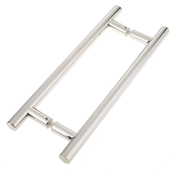 Stainless Steel 25mm Guardsman Pull Handles B2B Fixing 400x25x300mm Polished Stainless Steel