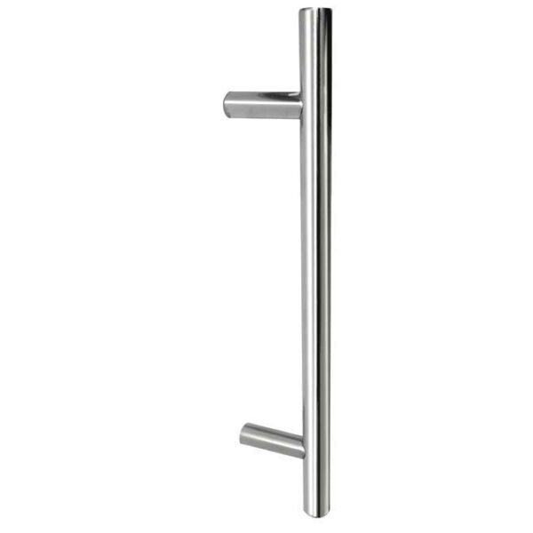 Stainless Steel 19mm Guardsman Pull Handles B/T Fixing 325x19x225mm Satin Stainless Steel