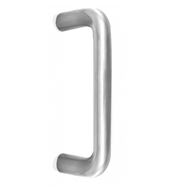 Stainless Steel 19mm D Shape Pull handles Grade 201 150x19mm Satin Stainless Steel