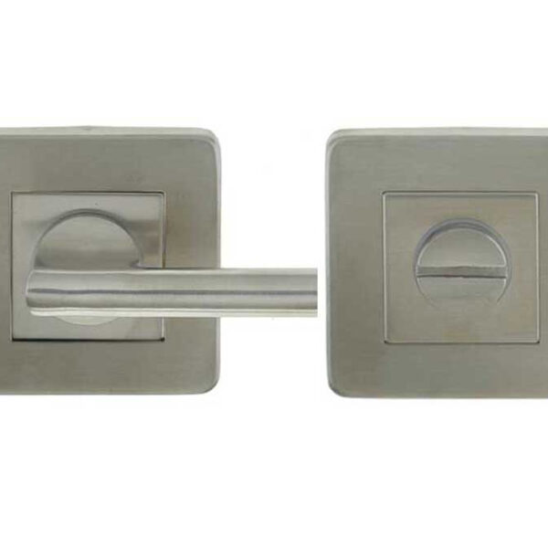 JSS356 Satin Stainless Steel Square Easy Turn & Release