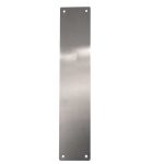 Stainless Steel Finger Plates 305x75mm Satin Stainless Steel