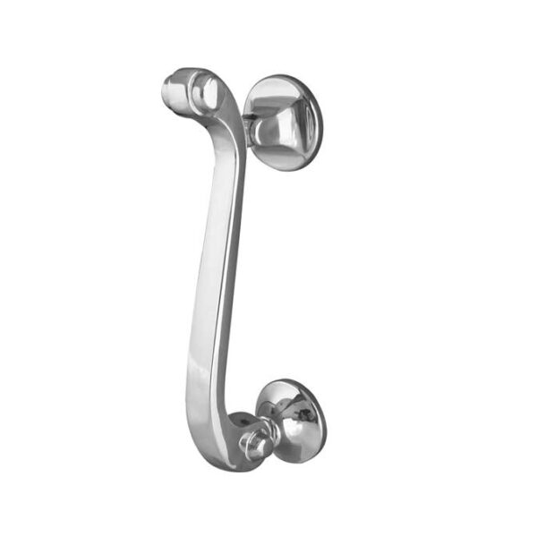 Jedo Scroll Door Knockers 135mm Polished Chrome