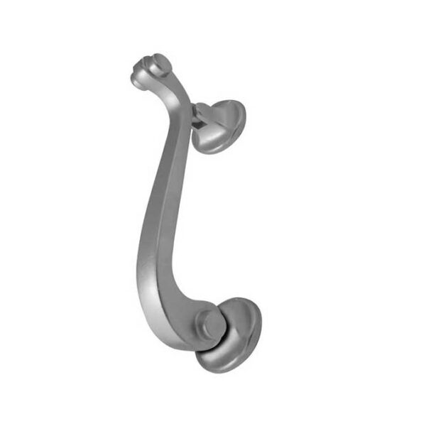 Jedo Scroll Door Knockers 135mm Satin Chrome
