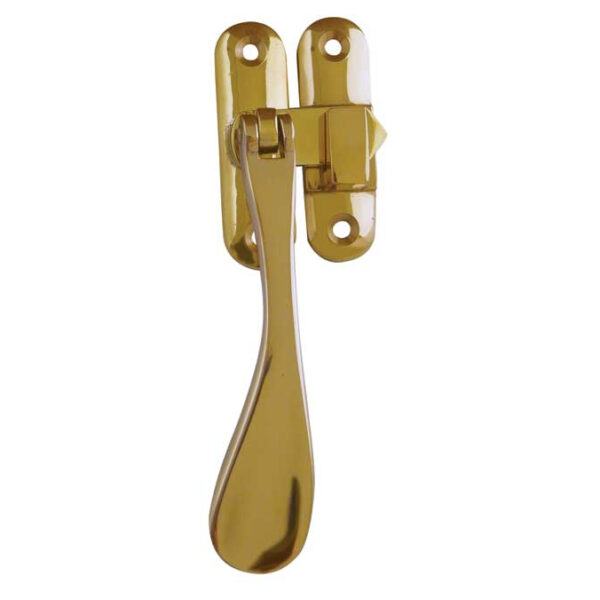 Jedo Victorian Casement Fasteners 90mm Polished Brass
