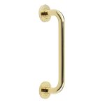 Jedo Thame Pull Handles 225x19mm Polished Brass