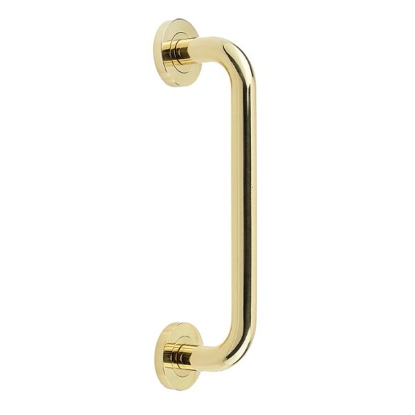 Jedo Thame Pull Handles 225x19mm Polished Brass