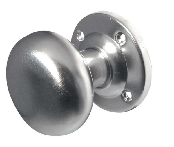 Frelan Jedo Kontrax Mushroom Mortice Door Knobs Satin Chrome