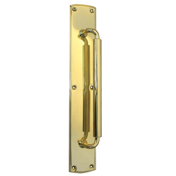 Jedo Chatsworth Pulll Handles 390mm Polished Brass