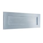 Jedo Plain Letterplates 305x100mm Satin Chrome