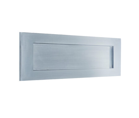 Jedo Plain Letterplates 355x115mm Satin Chrome