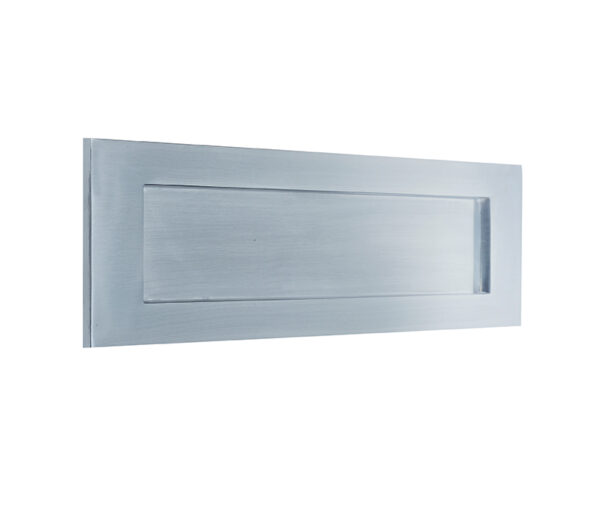 Frelan Jedo Plain Letterplates 254x100mm Satin Chrome