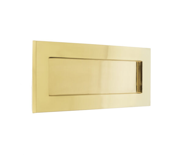 Frelan Jedo Plain Letterplates 250x76mm Polished Brass