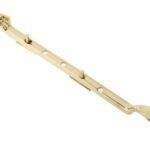 Frelan Victorian Casement Stays 300mm Polished Brass
