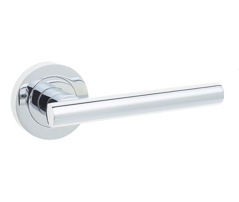 jv508pc.jpg Frelan Petra Door Handles Polished Chrome - Image 1
