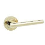 Frelan Petra Door Handles Brass Finish