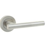 Frelan Petra Door Handles Satin Nickel