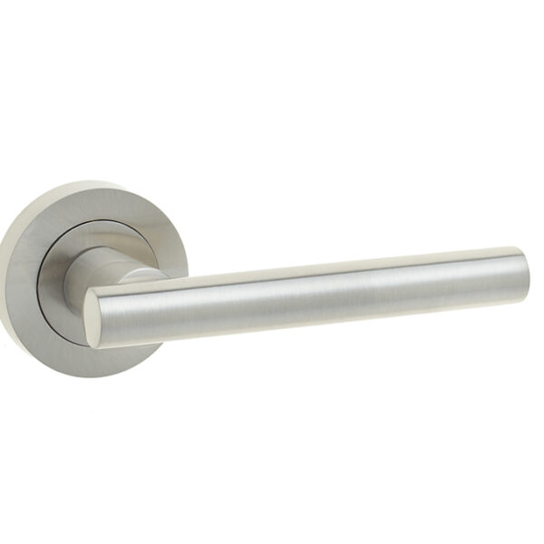 Frelan Petra Door Handles Satin Nickel