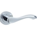 Frelan Gamma Door Handles Polished Chrome