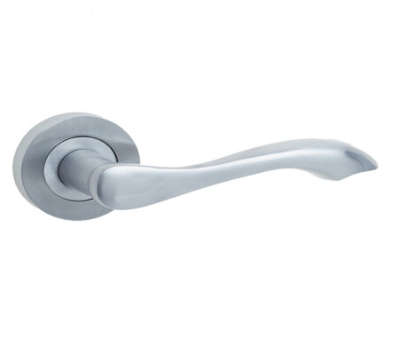 Frelan Gamma Door Handles Satin Chrome