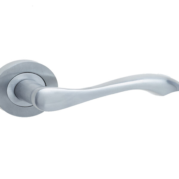 Frelan Gamma Door Handles Satin Chrome
