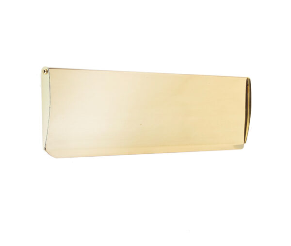 Frelan Jedo Plain Inner Door Tidies 400x126mm Polished Brass