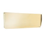 Jedo Plain Inner Door Tidies 280x80mm Polished Brass